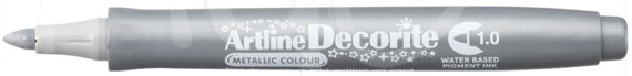 Pennarello Decorite, Marcatore a Punta Media, Tratto mm 1, Vari Colori e Confezioni