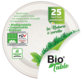 Piatti in Bioplastica Rigida, Biodegradabili e Compostabili, Piatto piano cf.25