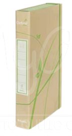 Portaprogetti Oxford Green, 100% Riciclato, con Elastico, Dorso cm 4, cm 4