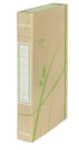 Portaprogetti Oxford Green, 100% Riciclato, con Elastico, Dorso cm 4, cm 4