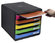 Cassettiera Big box Plus, in Plastica Riciclata, Diversi Colori, arlecchino