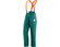 Pantaloni Antitaglio Arancio/Verde per Uso Forestale