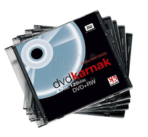 DVD-rw e DVD+rw, Disponibili in Diverse Confezioni