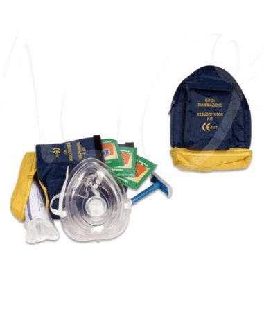 Kit RCS per Intervento con Defibrillatore in Borsa