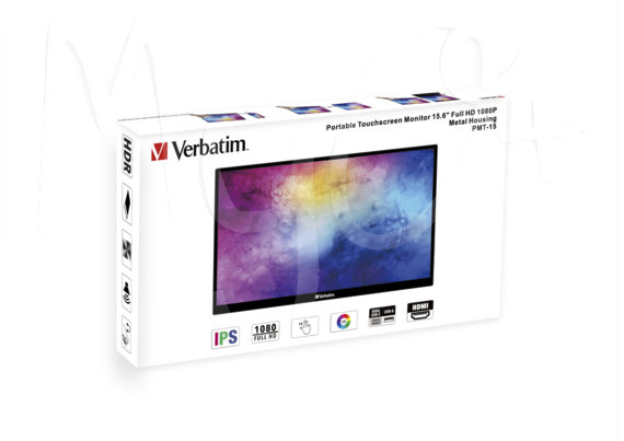 Monitor Portatile Verbatim 15.6" Full HD