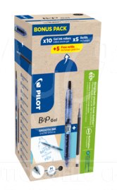 Penna Begreen B2P, a Sfera, Gel, Punta Media, 0,4 mm, greenpack