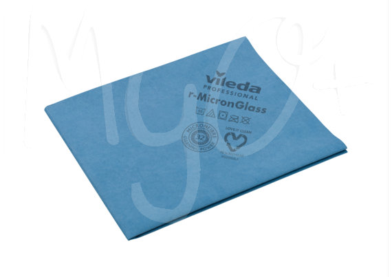 Panno Vileda Microfibra Blu, Formato cm 50x40, in Confezione da 5 Pezzi