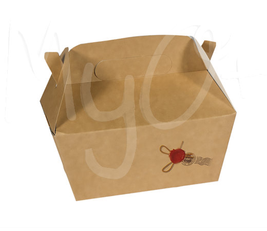 Box Carry Meal, Carta in Pura Cellulosa