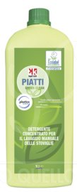 Green Clean Detergente Ecolabel per il Lavaggio Manuale Delle Stoviglie, lt 1, lt 1