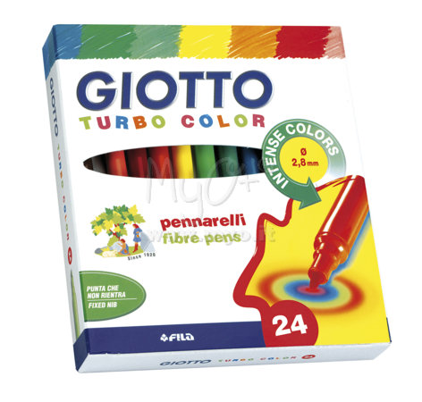 Pennarelli Turbo Color, P.ta 2,2 mm, Colori Assortiti, Vari Formati