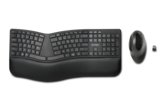 Set Tastiera + Mouse Ergonomici Profit Ergo Wireless, nero
