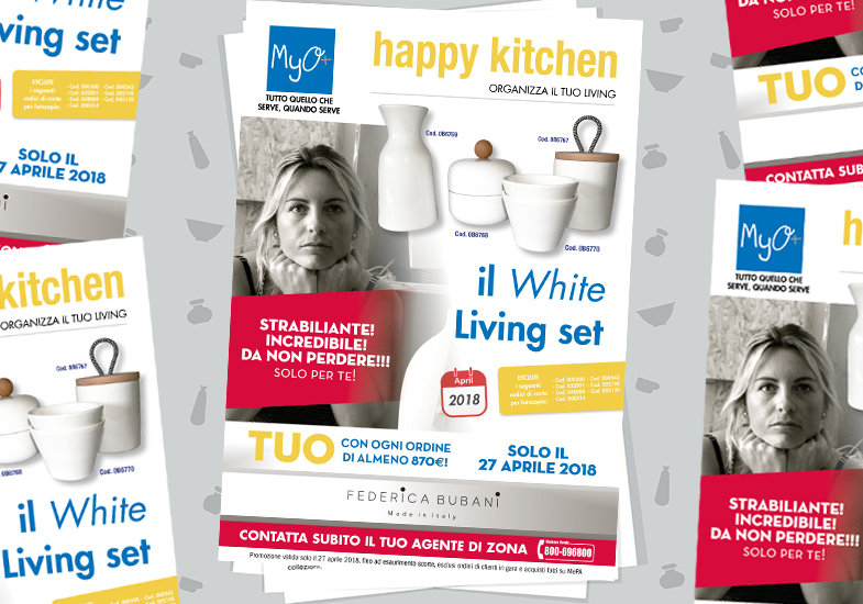 Happy Kitchen! Organizza il TUO Living: il WHITE Living set!