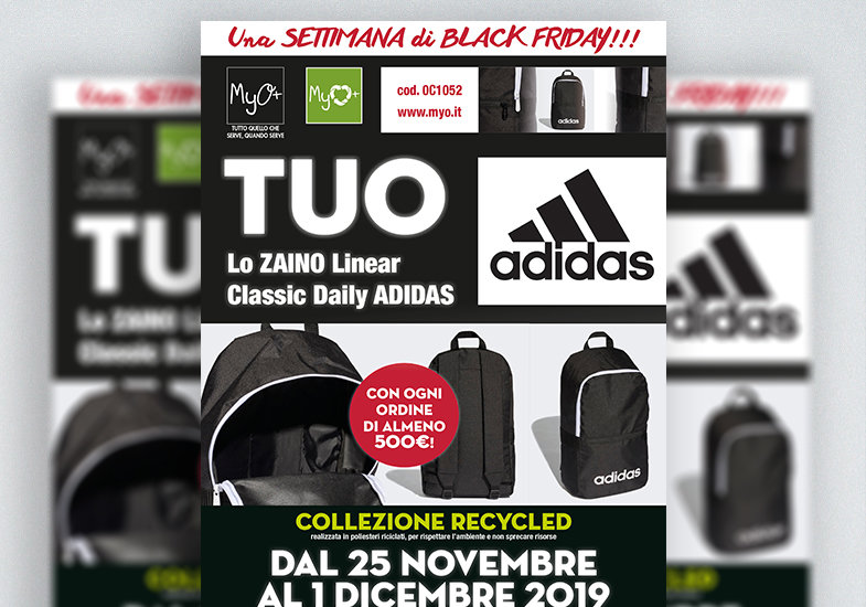 Promozione MyO Black Friday Week > Zaino Classic Adidas
