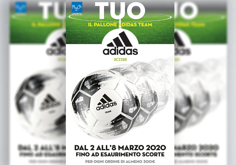 Promozione MyO Pallone Adidas Team 2020
